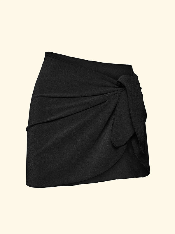 Pareo Corto Donna F**K Nero FK00SW1840