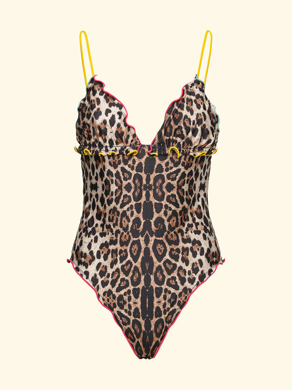 Monokini Donna F**K Fantasia Leopardato