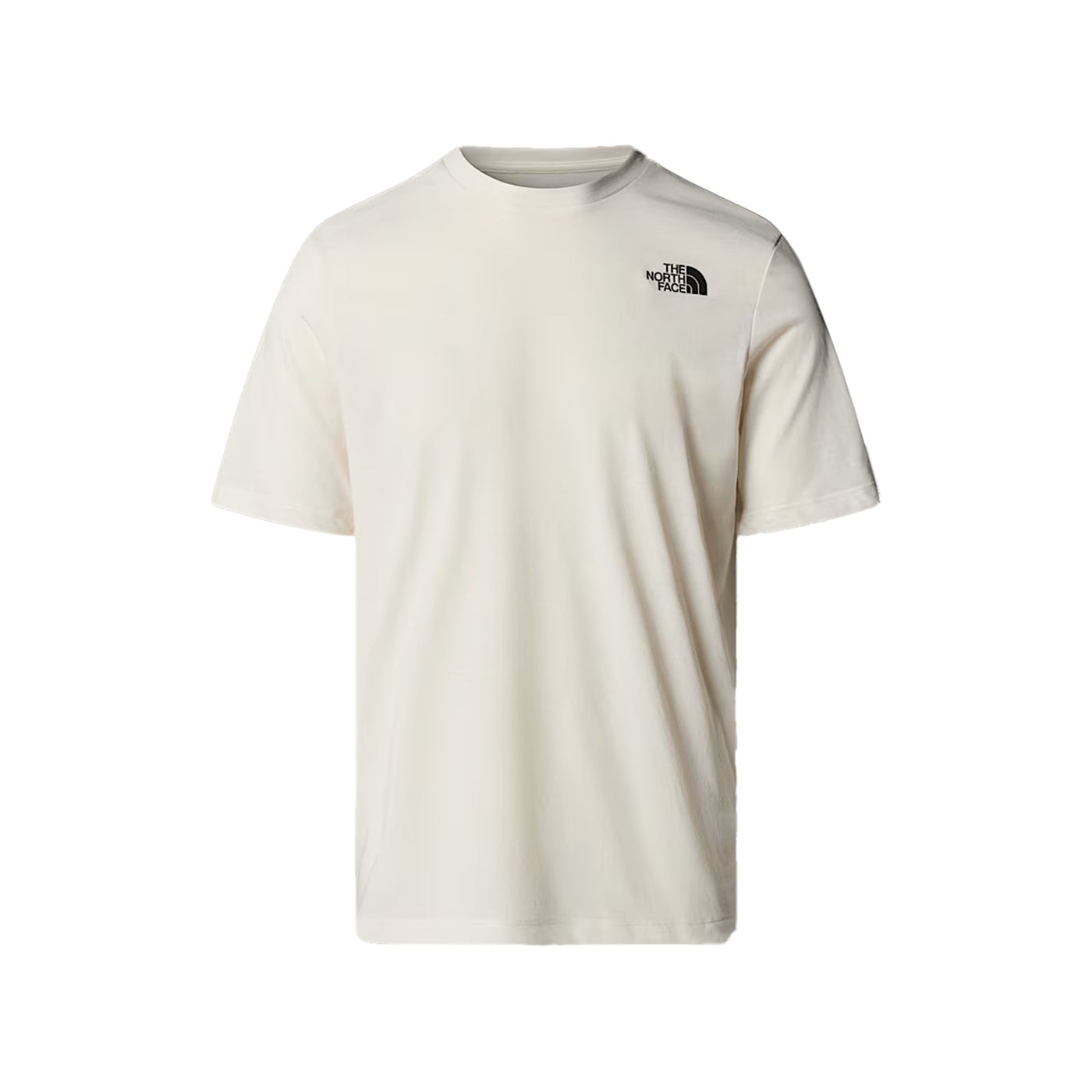T-shirt Uomo Bianca Foundation Mountain stampata