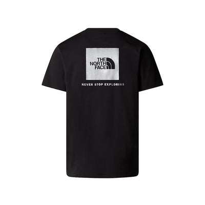 T-shirt Uomo NSE Reflective Box Nera retro