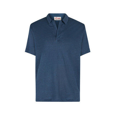 Polo Uomo Fraser senza bottoni Navy