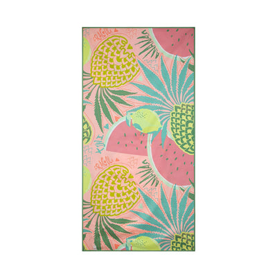 Telo mare Reverse con fantasia frutta