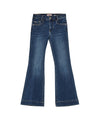 Jeans Bambina a gamba flare Blu