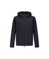 Giubbotto Uomo Blu con cappuccio rimovibile