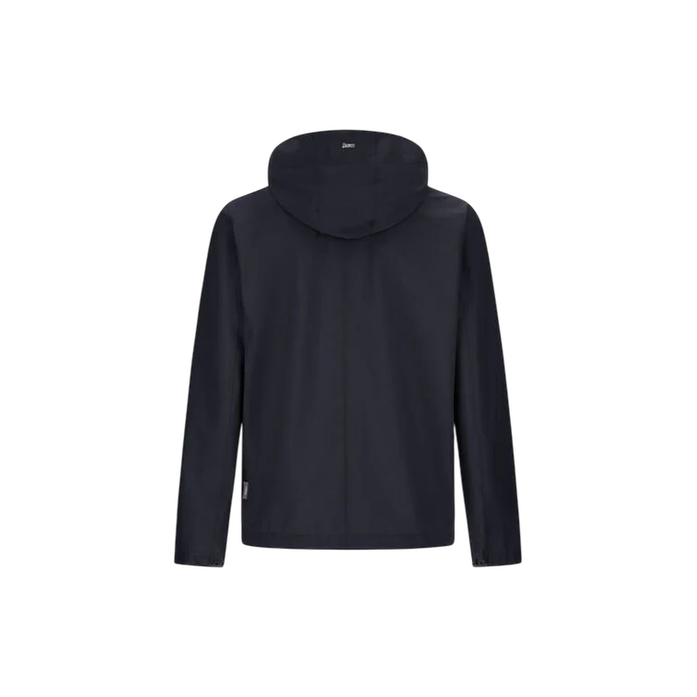 Giubbotto Uomo Blu con cappuccio rimovibile retro