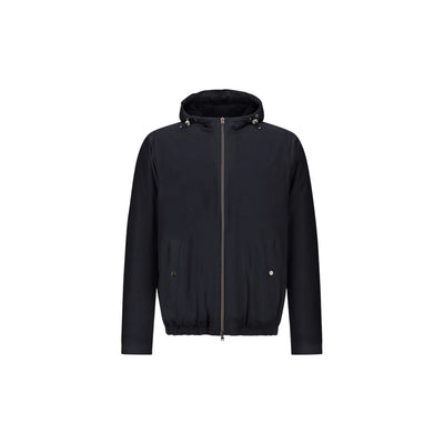 Giacca Uomo in nylon con elastico al fondo