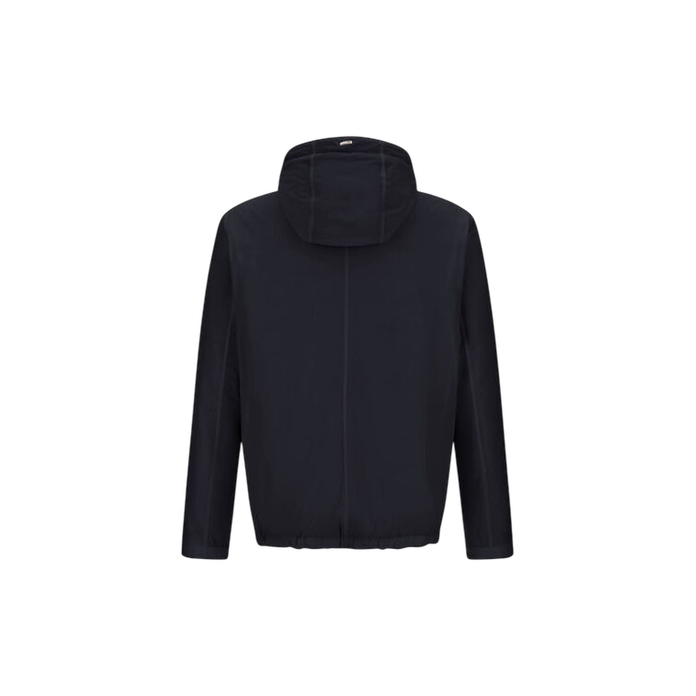 Giacca Uomo in nylon con elastico al fondo retro