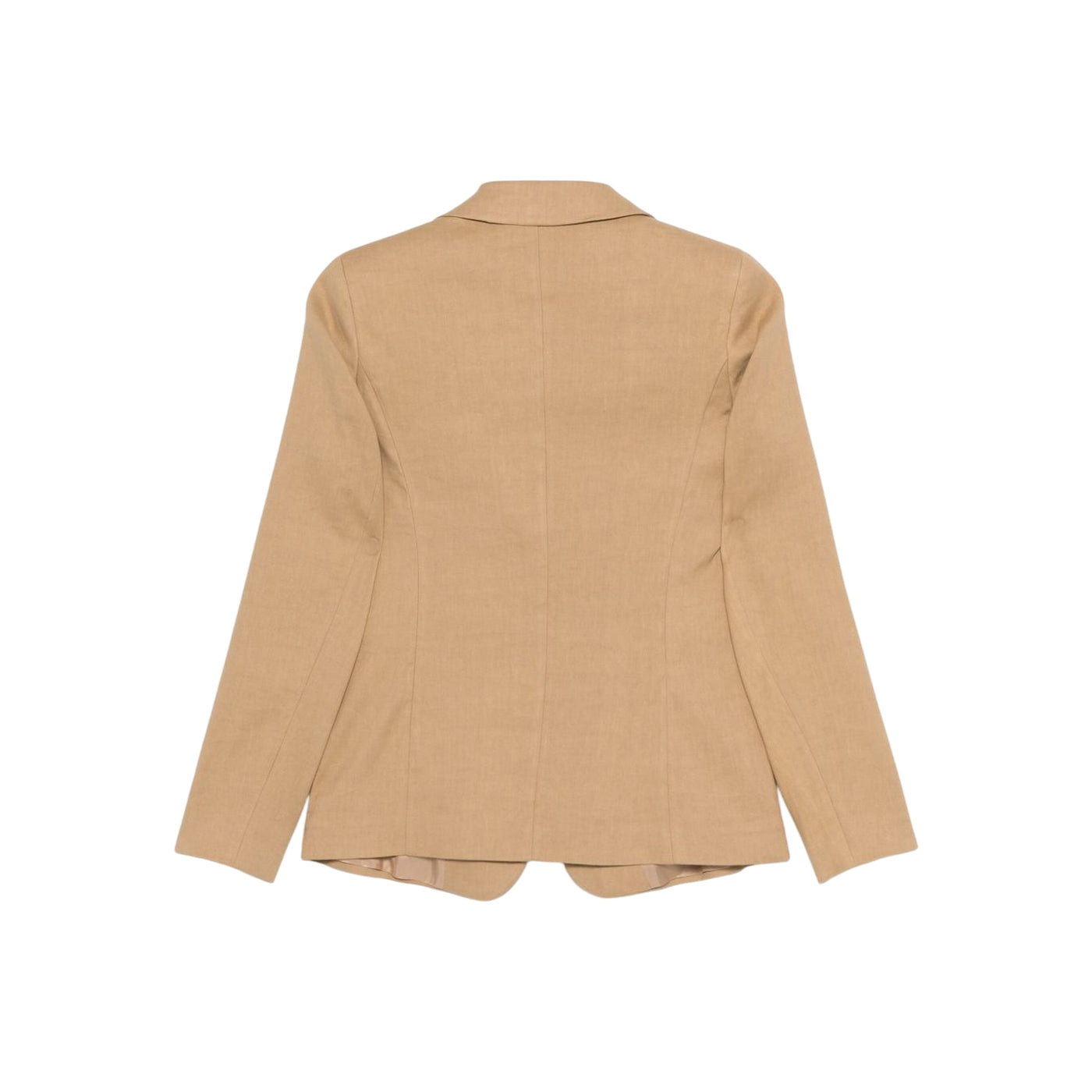Giacca da Donna monopetto Beige retro