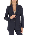Giacca Donna monopetto, con tasche applicate