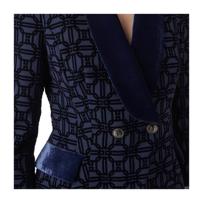 Blazer Donna slim, doppiopetto con bottoni metallici 