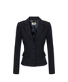 Giacca Donna aderente con chiusura monopetto