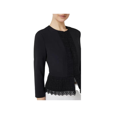 Women's jacket with lace inserts