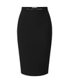 Gonna Donna Nera, con zip invisibile