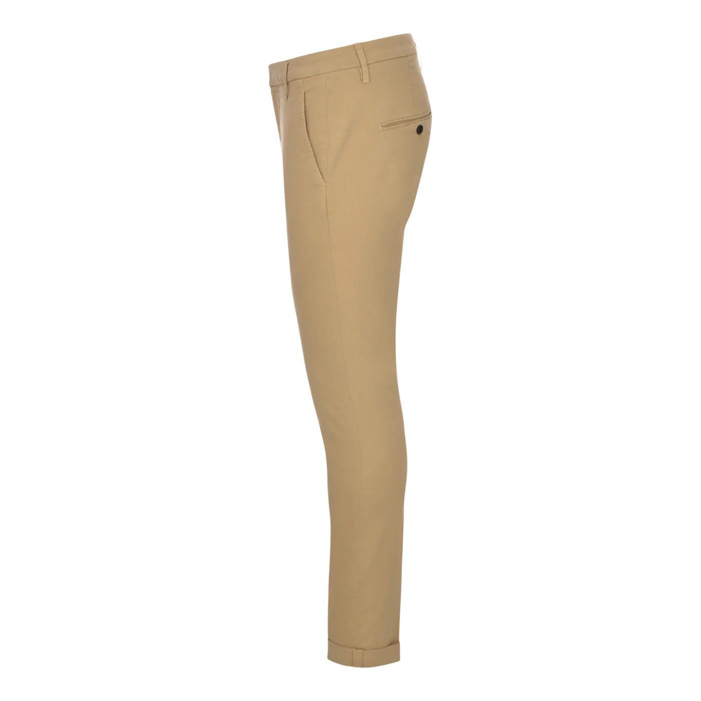 Pantalone Uomo Gubert Beige, dal fit slim, in cotone