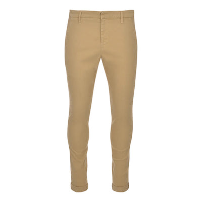 Pantalone Uomo Gubert Beige, dal fit slim, in cotone