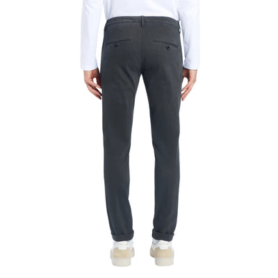 Pantalone Uomo Gubert Grigio, dal fit slim, in cotone