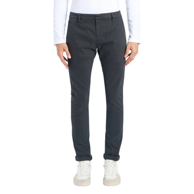 Pantalone Uomo Gubert Grigio, dal fit slim, in cotone