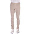 Pantalone Uomo Gubert Beige, dal fit slim, in morbido cotone