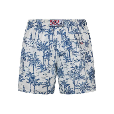 Costume Gustavia Uomo con stampa navy retro