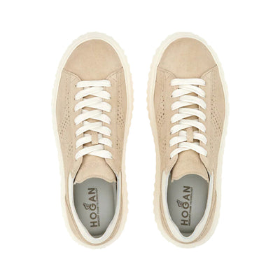 Sneakers Donna con logo laterale traforato