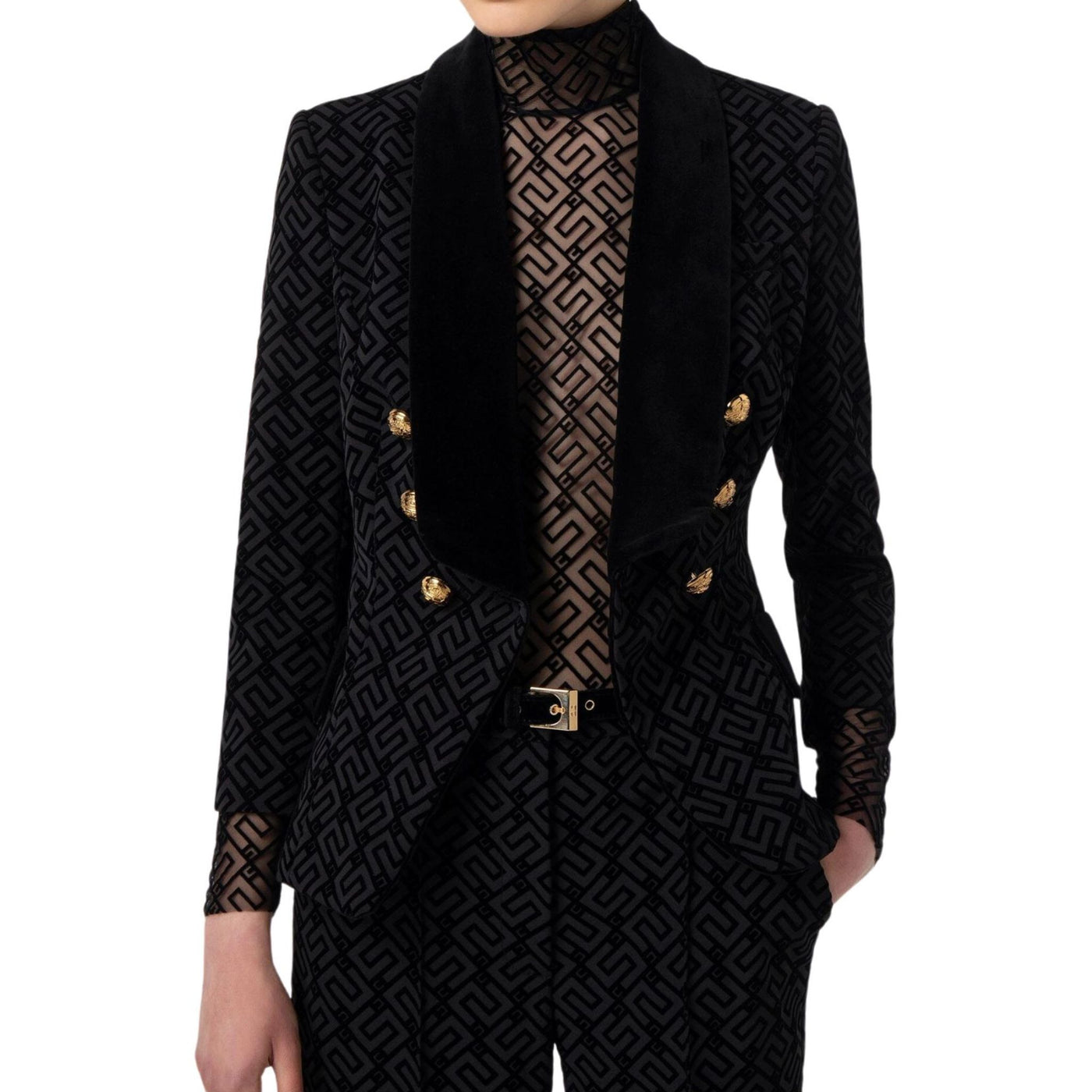 Women's jacket with all-over print