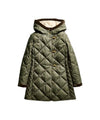 Women's diamond-quilted jacket