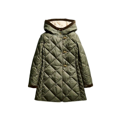 Women's diamond-quilted jacket