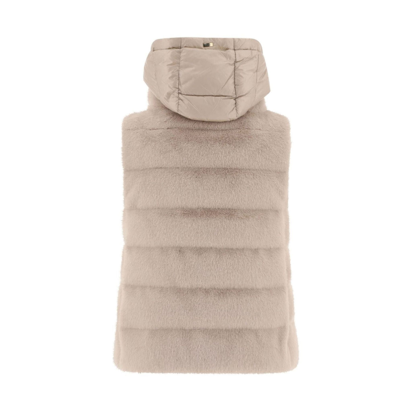 Gilet Donna con zip frontale e cappuccio 