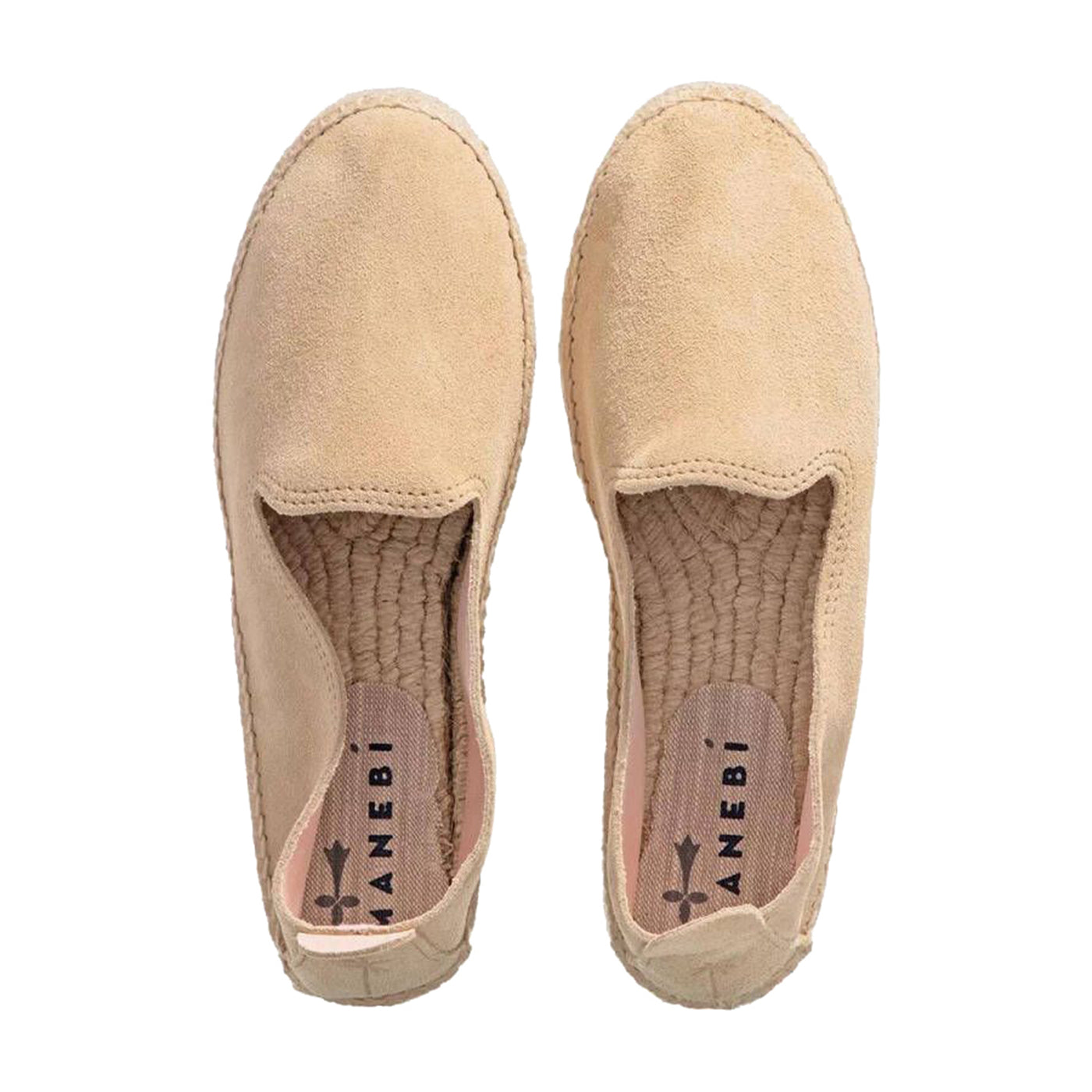 Women's espadrilles with non-slip rubber sole