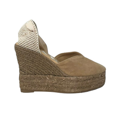 Women's espadrilles with enveloping laces