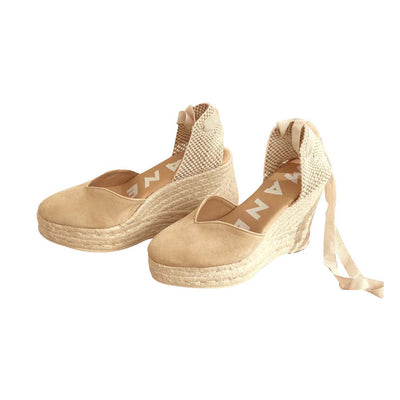 Women's heart-shaped espadrilles