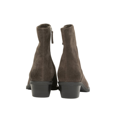 Stivaletti Donna Hasley in pelle scamosciata retro