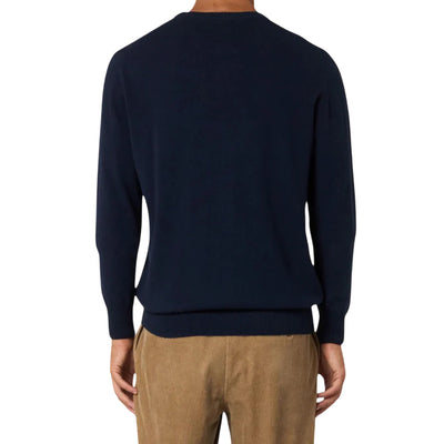 Maglione Uomo Heron Light con scritta ricamata modello retro