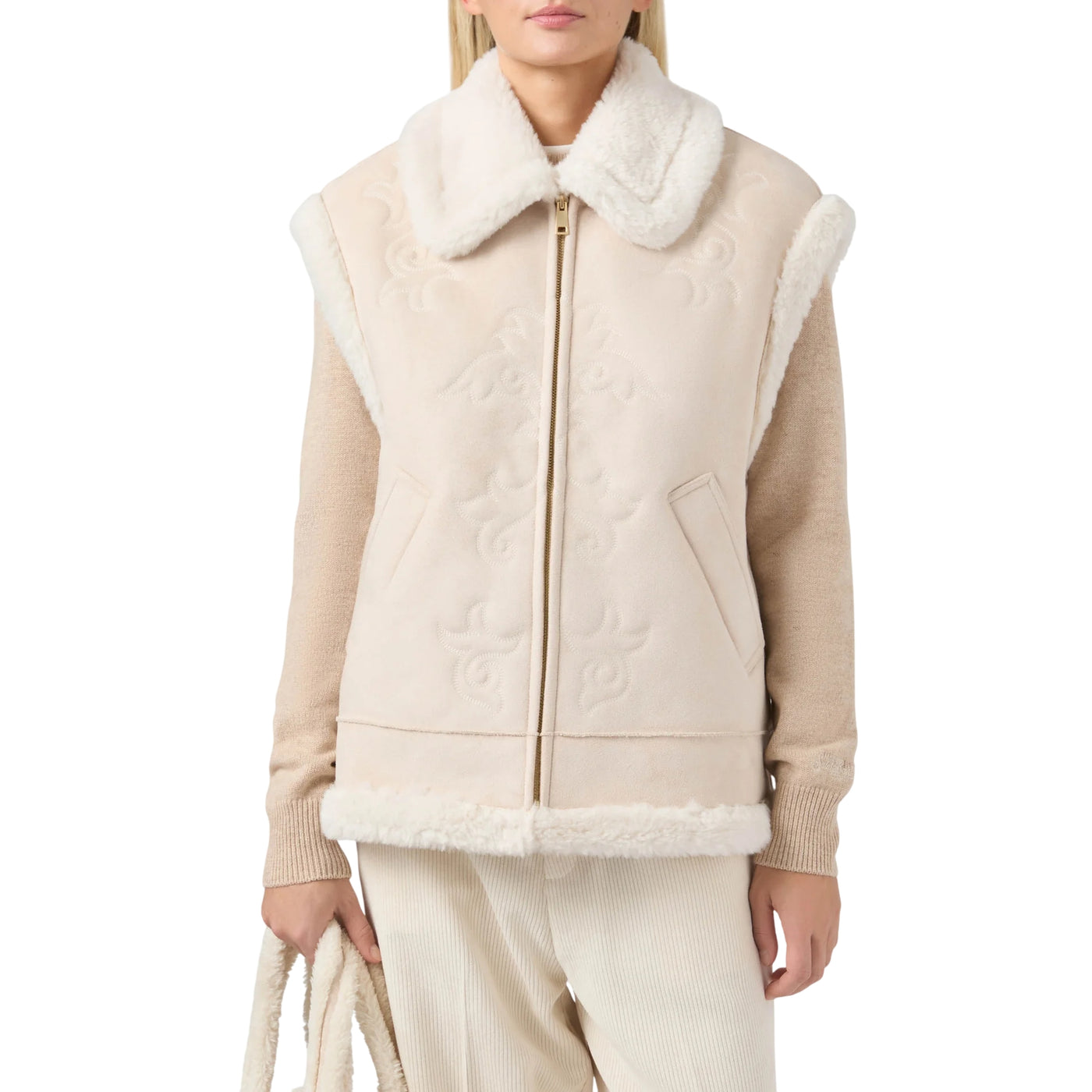 Gilet Donna Hesketh in eco montone