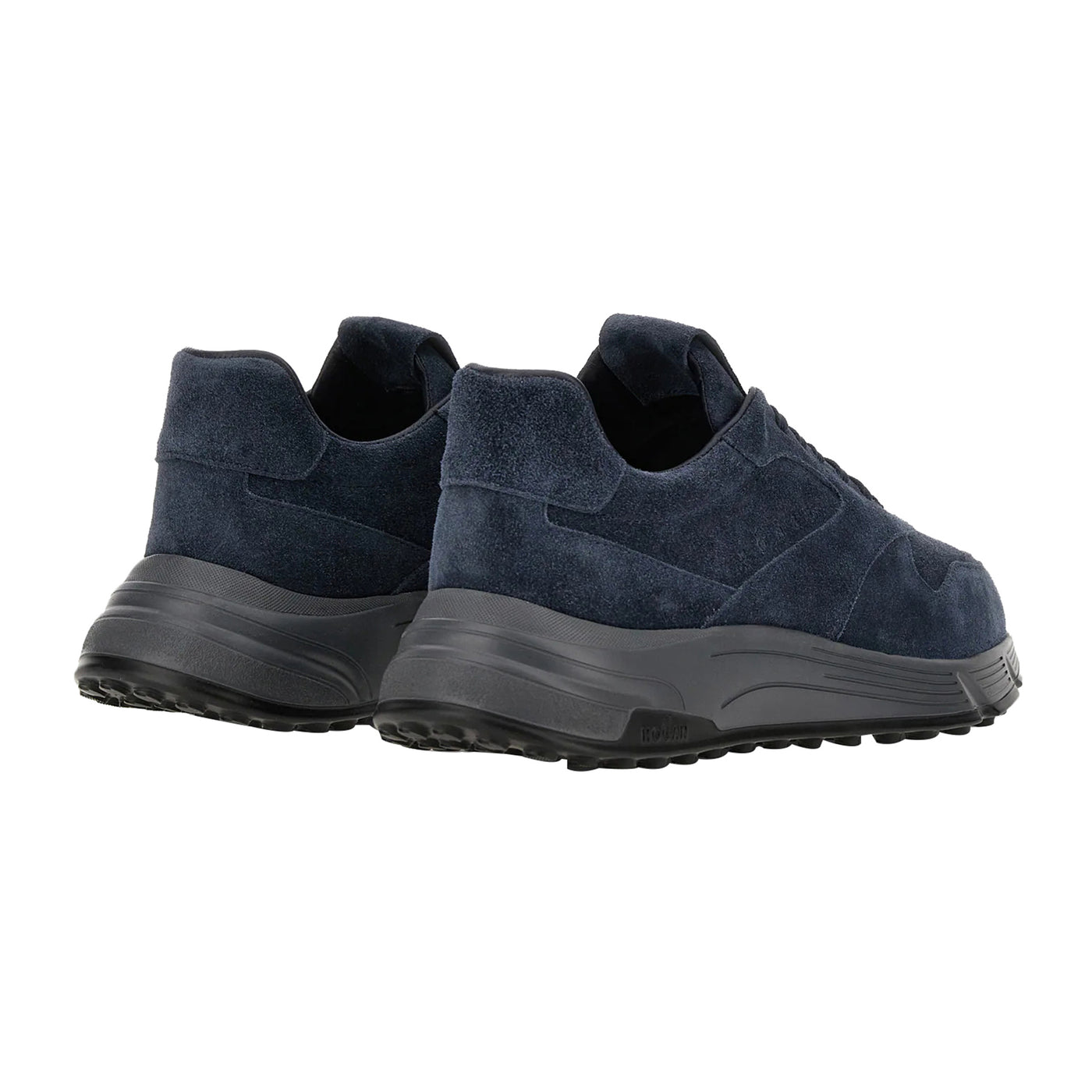 Sneakers Uomo, modello Hyperlight, in pelle scamosciata monocolore con lacci in tono colore 