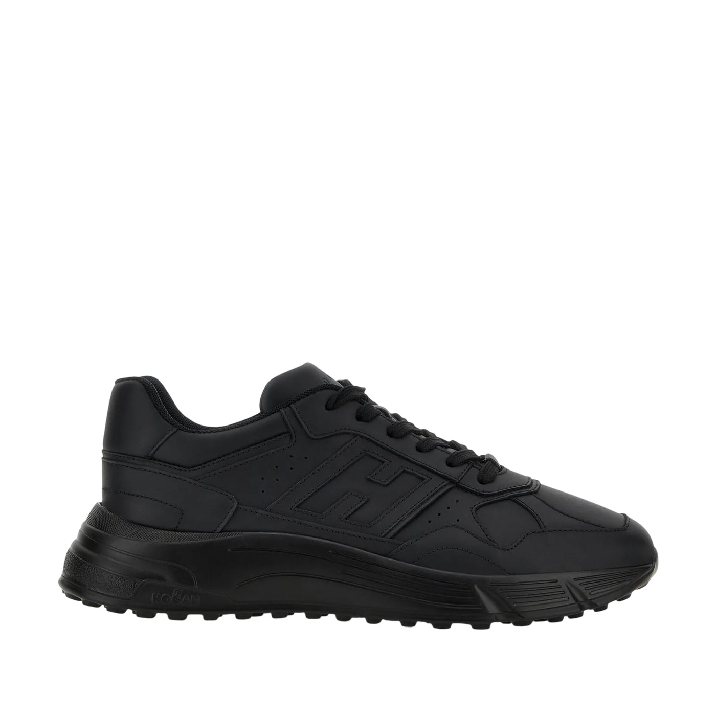 Sneakers Uomo Hyperlight in pelle nera
