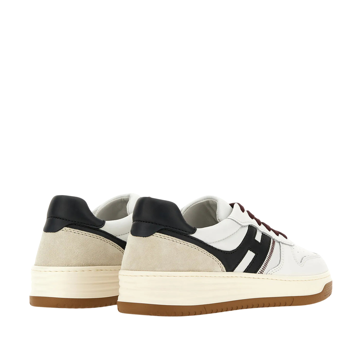 Sneakers Uomo H630 con inserti scamosciati retro