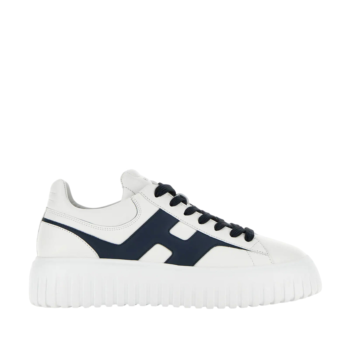 Sneakers Uomo H-Stripes Bicolor Bianco/Navy