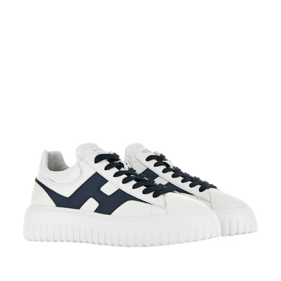 Sneakers Uomo H-Stripes Bicolor Bianco/Navy