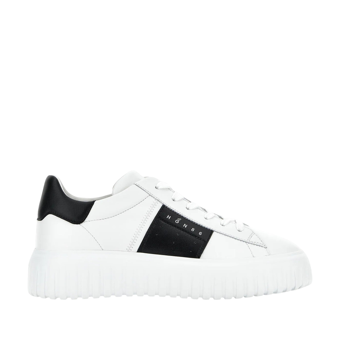 Sneakers Uomo H-Stripes Bianco/Nero