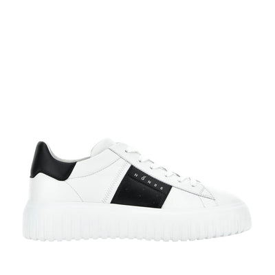 Sneakers Uomo H-Stripes Bianco/Nero