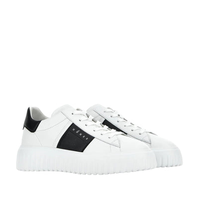 Sneakers Uomo H-Stripes Bianco/Nero