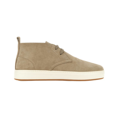 Polacchine Uomo Beige con allacciatura a due fori
