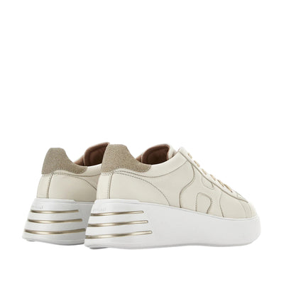 Sneakers Donna Rebel con dettaglio glitterato retro