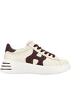 Sneakers Donna Rebel con dettaglii bordeaux