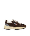 Sneakers Uomo Hyperway in suede marrone