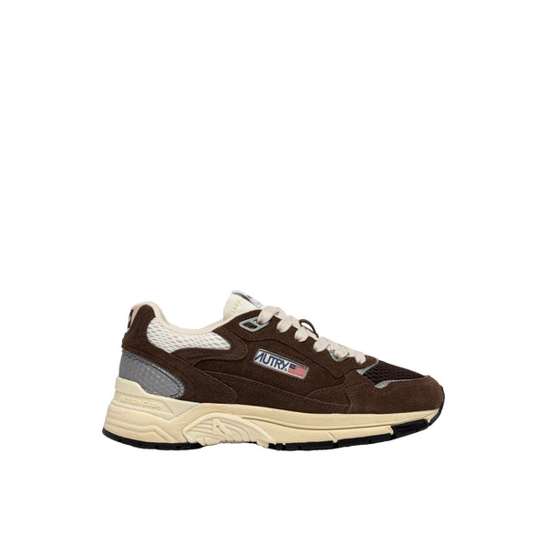 Sneakers Uomo Hyperway in suede marrone