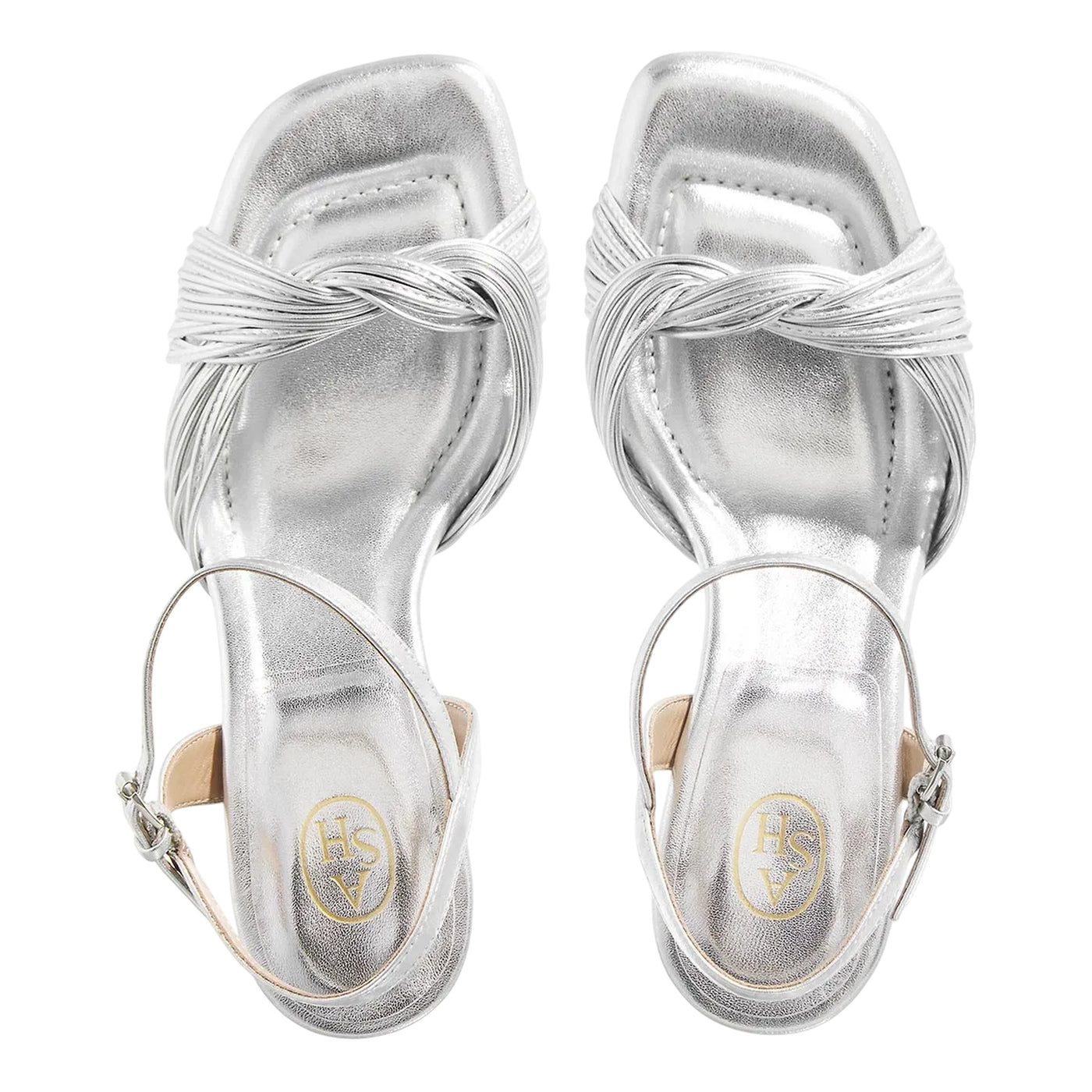 Sandali Donna Janis02 Argento con tacco