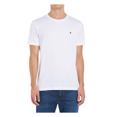 T-shirt Uomo dal design minimal, con logo applicato e maniche corte