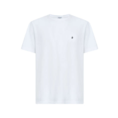 T-shirt Uomo dal design minimal, con logo applicato e maniche corte